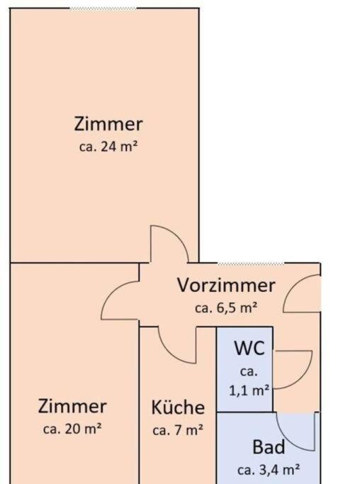 Modern And Light 2-Room Apartment เวียนนา ภายนอก รูปภาพ